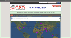 Desktop Screenshot of iedtracker.partners-international.org